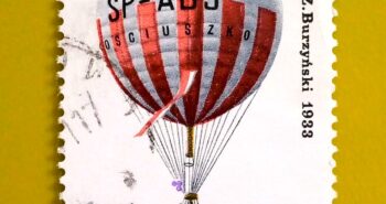 Issue:       Poland F.Hynek Z.Burzynski Air Balloon 1933 Stamp Type:       Stamp Number of Stamps:         1 Stamps Denomination:           3 ZL, Issue Date:          1933 Issued By:       Poland POST 