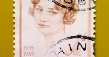 Issue:         Belgium Queen Astrid 1985 Stamp Type:         Stamp Number of Stamps:           1 Denominations:          21 Euro, Issue Date:           1985 Issued By:        Bpost, Belgium (Belgique-Belgie) 
