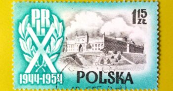 Issue:      Poland Lublin Castle 1944-1954 Stamp Type:      Stamp Number of Stamps:           1  Stamps Denomination:            1.15  ZL, Issue Date:         1954 Issued By:        Poland POST 
