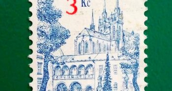 Issue:        Czech Republic 1994 Brno Cathedral 3 Kc Stamp Type:      Stamp Number of Stamps:         1 Stamps Denomination:         3 KCS, Issue Date:        1994 Issued By:      Czechoslovakia Postal Service (USPS) 