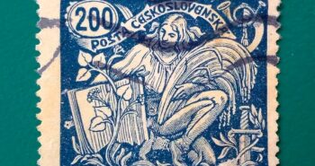 Issue:          Czechoslovakia Agriculture and Science 1923 Stamp Type:         Stamp Number of Stamps:         1 Stamps Denomination:          200 h,  Issue Date:           1923 Issued By:        Czechoslovakia Postal Service (USPS)