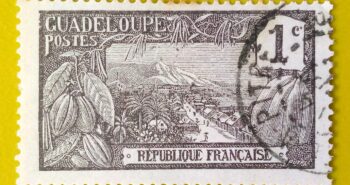Issue:      France Guadeloupe 1C 1905 Stamp Type:      Stamp Number of Stamps:        1 Denominations:         1 C, Issue Date:        1905 Issued By:      France post
