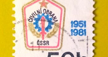 Issue:      Czechoslovakia Civil Defense 1981 Stamp Type:      Stamp Number of Stamps:        1 Stamps Denomination:      50 h, Issue Date:        1981 Issued By:       Czechoslovakia Postal Service (USPS) 