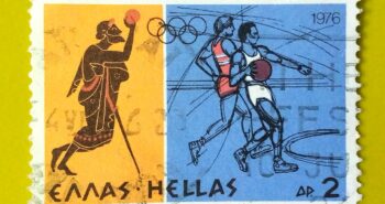 Issue:       Greece Olympic 1976 Stamp Type:       Stamp Number of Stamps:        1 Denominations:          2 Dr, Issue Date:          1976 Issued By:        Greece Post 