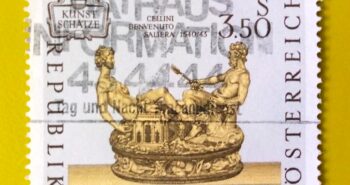 Issue:      Austria Cellini Salt Cellar 1971 Stamp Type:      Stamp Number of Stamps:        1 Stamps Denomination:         3.50 S, Issue Date:         1971 Issued By:      Austria Post