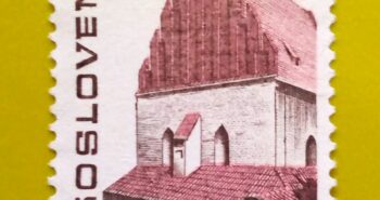 Issue:      Czechoslovakia Old New Synagogue Prague 1966 Stamp Type:      Stamp Number of Stamps:         1 Stamps Denomination:         120 KCS, Issue Date:         1966 Issued By:      Czechoslovakia Postal Service (USPS) 