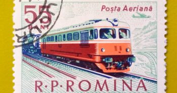 Issue:       Romania Locomotive Train 1963 Stamp Type:        Stamp Number of Stamps:        1 Stamps Denomination:          55 B, Issue Date:          1963 Issued By:      Romania Post 