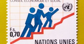 Issue:      United Nations (Geneva) Economic and Social Council 0.70 F.S. 1980 Stamp Type:      Stamp Number of Stamps:       1 Stamps Denomination:        0.70 F.S.  Issue Date:       1980 Issued By:       United States Postal Service (USPS)