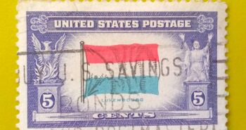 Issue:        United States Luxembourg 1943 Stamp Type:       Stamp Number of Stamps:           1 Stamps Denomination:           5 C, Issue Date:            1943 Issued By:        United States Postal Service (USPS) 