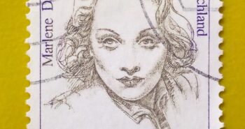 Issue:        Germany Marlene Dietrich (American Actress and Singer) 1997 Stamp Type:        Stamp Number of Stamps:        1 Denominations:         110 PF Issue Date:         1997 Issued By:        Germany Deutsche Post ( Deutschland )