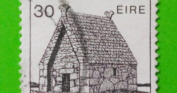 Issue:     Ireland (Lá Fhéile Mhic Dara) Saint Mac Dara's Church 30p Stamp Type:      Stamp Number of Stamps:        3 Stamps Denomination:      30 P, Issue Date:       1982 Issued By:    Ireland Post 