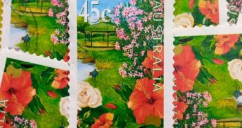 Issue:      Australia Garden Flowers 2000 Stamp Type:       Stamp Number of Stamps:        7 Denominations:         45 c, Issue Date:        2000 Issued By:      Australia Post 