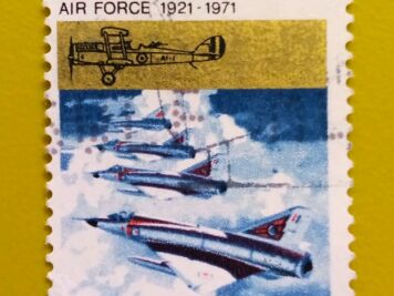 Issue:      Australia Royal Australian Air Force 1921-1971 Stamp Type:       Stamp Number of Stamps:        1 Denominations:         6 c, Issue Date:       1921-1971 Issued By:      Australia Post 