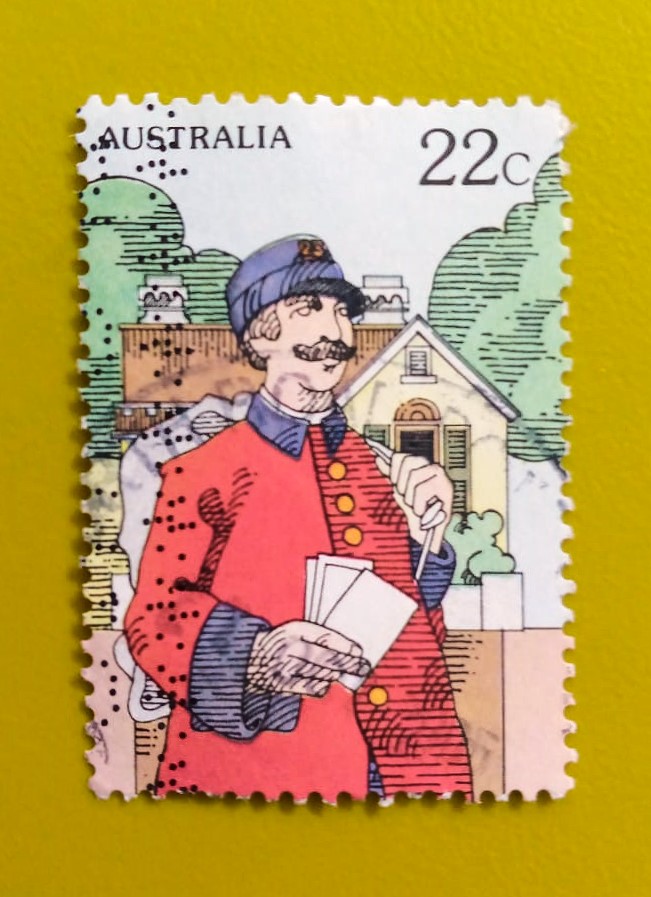 Issue:      Australia National Stamp Week 1980 Stamp Type:       Stamp Number of Stamps:       1 Denominations:         40c, Issue Date:        1980 Issued By:      Australia Post 