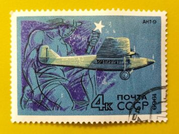 Issue:       Russia Tupolev ANT-9 Passenger Aircraft 1969   Stamp Type:     Stamp Number of Stamps:       1 Stamps Denomination:      4 K, Issue Date:       1969 Issued By:     Russia POST 