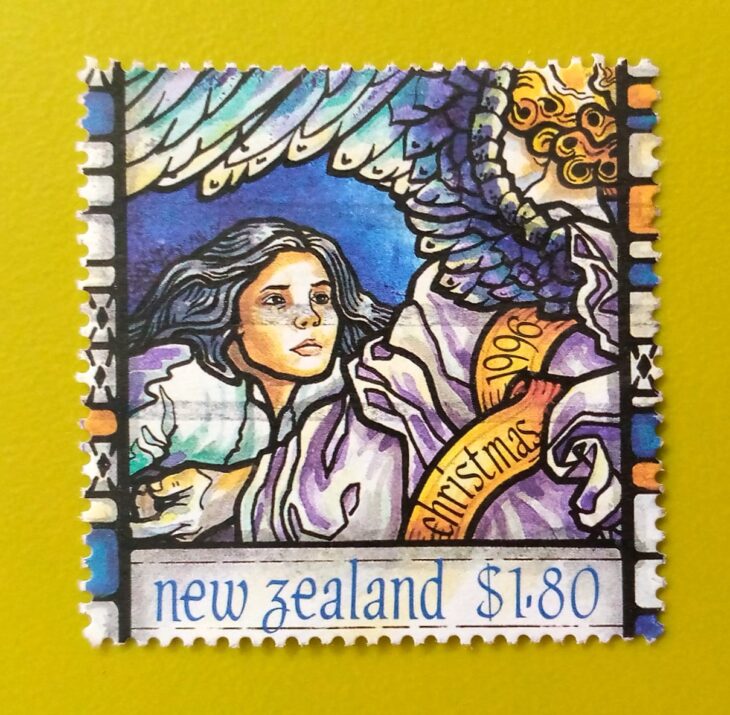 Issue:       New Zealand Christmas 1996 Stamp Type:       Stamp Number of Stamps:       1 Stamps Denomination:         1.80 $, Issue Date:          1996 Issued By:       New Zealand POST 