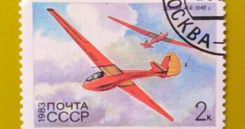 Issue:       Russia Soviet Union Antonov A-9 Aircraft 1983  Stamp Type:       Stamp Number of Stamps:         1 Stamps Denomination:         2 K, Issue Date:        1983 Issued By:       Russia POST 
