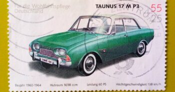 Issue:        Germany Taunus 17 MP3 Year of Manufacture 1960-1964 Stamp Type:       Stamp Number of Stamps:         1 Denominations:          55 + 25  PF, Issue Date:          1960-1964 Issued By:       Germany Deutsche Post ( Deutschland ) 