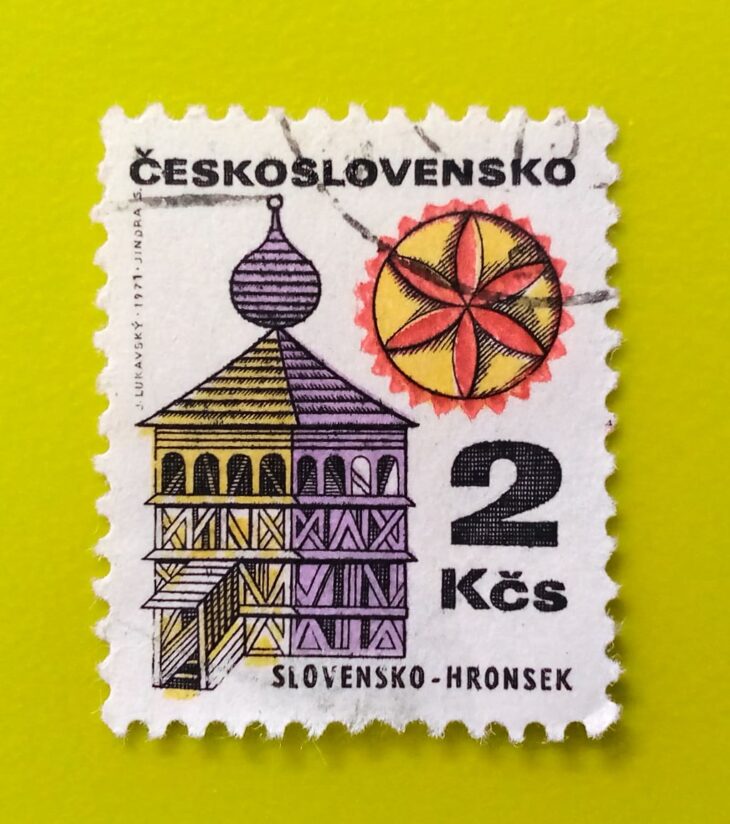 Issue:      Czechoslovakia Slovakia Hronsek 1971 Stamp Type:      Stamp Number of Stamps:       1 Stamps Denomination:        2 KCS, Issue Date:        1971 Issued By:      Czechoslovakia Postal Service (USPS) 