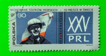 Issue:       Poland Transport Ships 1969 Stamp Type:       Stamp Number of Stamps:        1 Stamps Denomination:       60 Gr, Issue Date:        1969 Issued By:     Poland POST 
