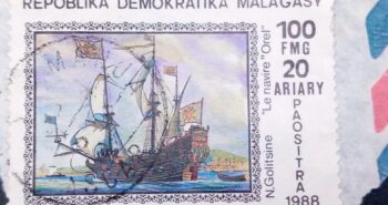 Issue:      Madagascar Republic (Malagasy) Angraecum leonis 1981 Stamp Type:      Stamp Number of Stamps:        1 Denominations:        100 FMG / 20 Ariary Issue Date:      1988 Issued By:       Madagascar ( Post) 