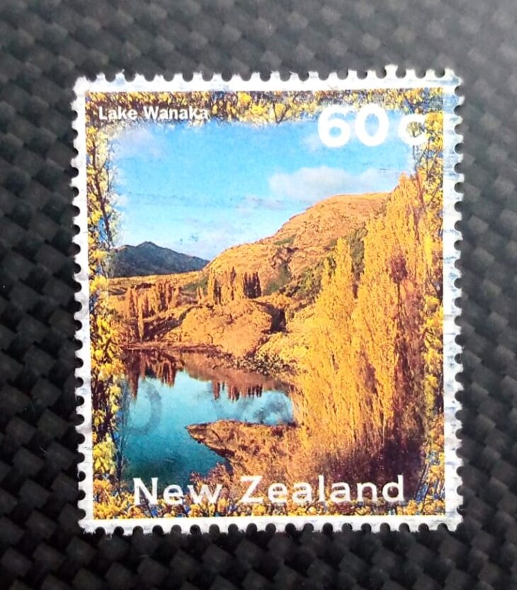Issue:       New Zealand Lake Wanaka 1996 Stamp Type:       Stamp Number of Stamps:       1 Stamps Denomination:        60 C, Issue Date:        1996 Issued By:       New Zealand POST 